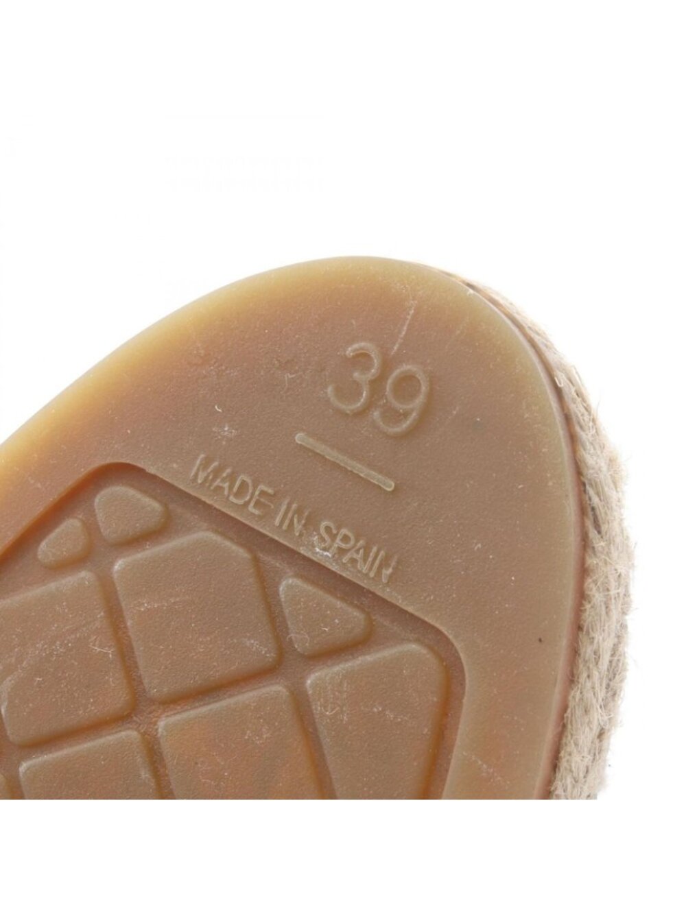 Chanel CC Logo Espadrille Slip on White Leather - Picture 6 of 8